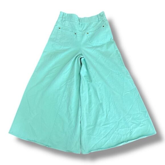 Farm Rio Anthropologie Extremely Wide Leg Pants Size Small - Picture 8 of 9